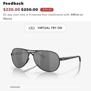 Oakley Feedback Polarized P Sunglasses